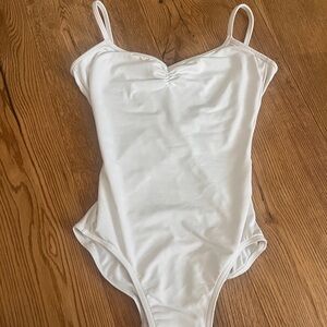 Bloch White Ballet Leotard  Barely Worn